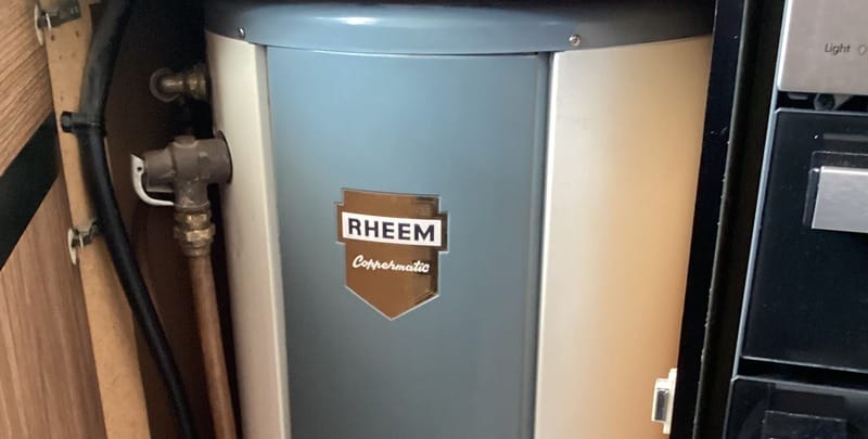 Rheem hot water tank